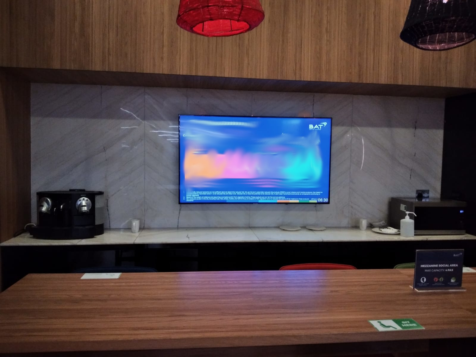 BAT Digital Signage Installation 3